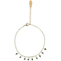 Usha Pulseira ouro / esmeralda