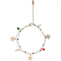 Mymo Pulseira ouro / mistura de cores