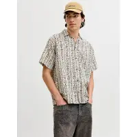 Jack & Jones Camisa De Manga Curta Bluelyon Print Dobby