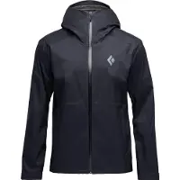 Black Diamond - Vestuário caminhada - M Fineline Stretch Shell Black para Homem - Tamanho XXL - Preto