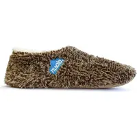 Nuvola Nuvola. Pantufa 'Polar Suela de Tela' castanho
