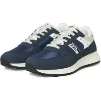 Jack & Jones Sapatilhas baixas 'JFWOSWALD' bege / navy / caril / branco