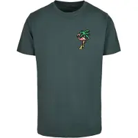 Mister tee Camiseta De Manga Curta Flamingo