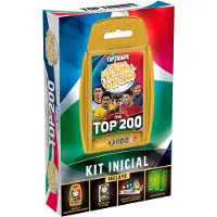 Bizak Futebol Mundial Top 200 Jogo De Cartas Kit Inicial