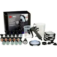 3M Conjunto De Pistola De Pintura Hvlp 2.0