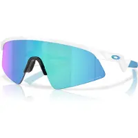 Oakley - Óculos sol - Resistor Sweep Polished White Prizm Sapphire para criança - Branco