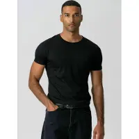 TeeShoppen Camisa ' Muscle T ' preto