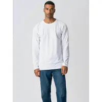TeeShoppen Camisa ' Basic Long ' branco