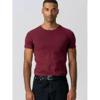 TeeShoppen Camisa ' Muscle T ' bordeaux