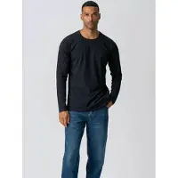 TeeShoppen Camisa ' Basic Long ' preto