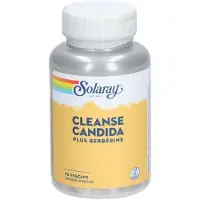 Solaray Cleanse Candida Plus Berberina 90 Cápsulas Vegetais