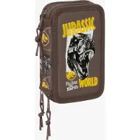 Jurassic World Estojo Jurassic World 12.5x19.5x5.5 Cm Triple