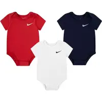 Nike Macacão/Body azul noturno / vermelho / offwhite