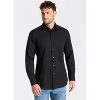 BOSS Camisa 'H-Hank' preto