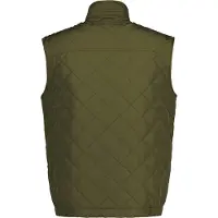Gant para homem. 7006341 Colete acolchoado cor de vento verde (XXL), Casual, Clássico, Poliéster, Sem mangas / correias