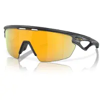 Oakley - Óculos sol - Sphaera Matte Carbon Prizm 24K Polarized para Unissexo - Cinzento