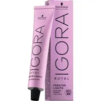 Schwarzkopf Tintura de cabelo Professional Igora Royal Fashion Lights 60ml L-77 | Cobre Extra