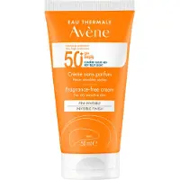 Avene Creme Solar FPS50+ Sem Fragrância Acabamento Invisível Proteção Muito Alta 50ml