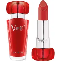 Pupa Milano Batom Vamp Extreme Color com Tratamento Volumizante 304 - Red Flame (3,5 G)
