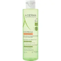 A-Derma Gel Detergente Per Pelle Secca A Tendenza Atopica 2 In 1 Exomega Control 200 ml — Gel detergente