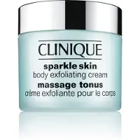 Clinique Creme corporal esfoliante Sparkle Skin para todos os tipos de pele 250 ml