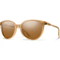 Smith - Óculos sol - Cheetah Champagne Crystal ChromaPop Polarized Brown para Unissexo - Uld