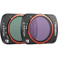 FreeWell Filtros De Lente De Câmera Dji Osmo Pocket 3 Run&gun 6-9 Pontos Nd 1-5 2 Unidades