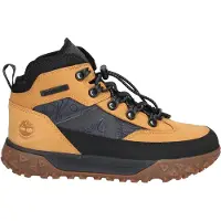 Timberland para menino. TB1A649C2311 Botins GreenStride Motion 6 em pele castanha (33), Couro, Marrom, Plano, Cordão, Casual, Ao ar livre, m