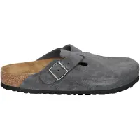Birkenstock Tamancos Boston mulheres - Cinza - 40