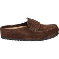 Birkenstock Tamancos Naples Wrapped mulheres - Castanho - 42
