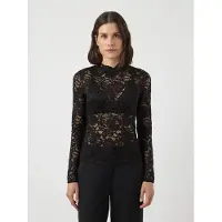 Y.A.S Camiseta De Manga Comprida Lacey