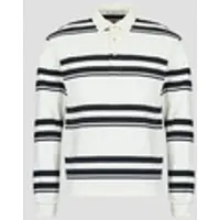 Minimum Polos mangas compridas TATE POLO homens - Branco - EU L