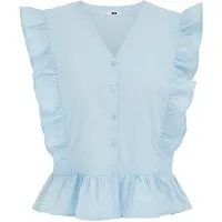 We fashion Blusa azul claro