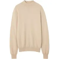 GOBI Cashmere Pullover 'Men's Essential Mock Neck Cashmere Sweater' bege
