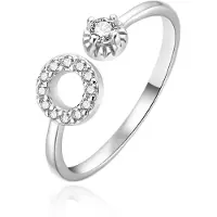 Agato Anello Aperto In Argento Agt-R67W 52 Mm — Anello