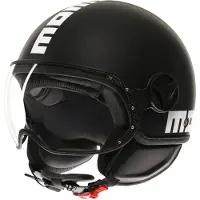 Momo FGTR Clássico Capacete Mate/Preto/Branco 57 unissexo