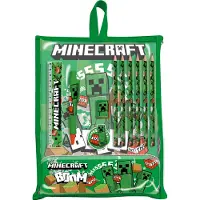 Minecraft Conjunto De Artigos De Papelaria
