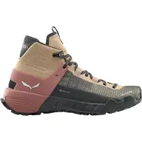 Salewa - Calçado caminhada mulher - Wildfire Nxt Mid GTX W Quicksand/Etruscan Red para Mulher - Tamanho 5,5 UK
