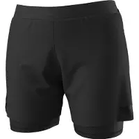 Dynafit - Vestuário trail corrida mulher - Alpine Pro 2/1 Shorts W Black Out para Mulher - Tamanho L - Preto