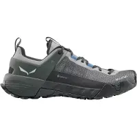 Salewa - Calçado caminhada mulher - Wildfire Nxt GTX W Alloy/Dark Olive para Mulher - Tamanho 5,5 UK - Cinzento