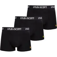 Lyle & Scott Boxers 'Barclay' preto / branco