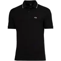 Armani Exchange Camisa preto / branco