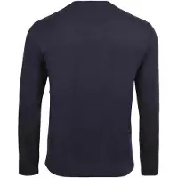 Armani Exchange para homem. XM000364AF12308UB101 T-shirt de manga comprida azul-marinho (XL), Casual, Algodão