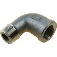 Goldenship Conector De Cotovelo Aço Inoxidável M-f 1 1/4´´