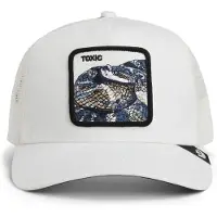 GOORIN BROS. Boné 'Gorra goorin blanca serpiente toxc dus01 trucker cap' branco