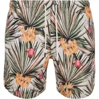 Shiwi Calções de banho 'Mike Banana Breeze' bege / verde relva / laranja