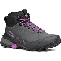 Scarpa - Calçado caminhada mulher - Ribelle Cross 2 Mid GTX W Dark Gray Purple para Mulher - Tamanho 41 - Cinzento