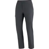 Salomon - Vestuário caminhada mulher - Wayfarer Pants 2.0 W Deep Black para Mulher - Softshell - Tamanho L - Preto
