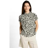 Tom Tailor Blusa bege / bege claro / preto