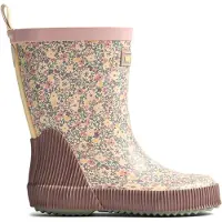 Wheat Bota de borracha 'Welly' bege / amarelo / verde / rosa escurecido